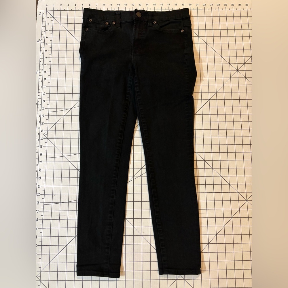 J. Crew Women’s Size‎ 28 Black Toothpick Jeans
